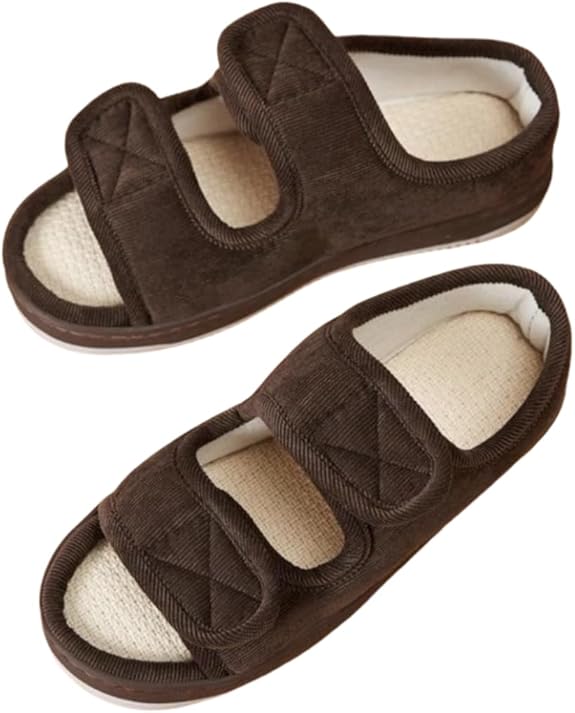Adjustable Comfort Sandals | Wide Fit Design | Supportive Footwear for Sensitive &amp; Swollen Feet