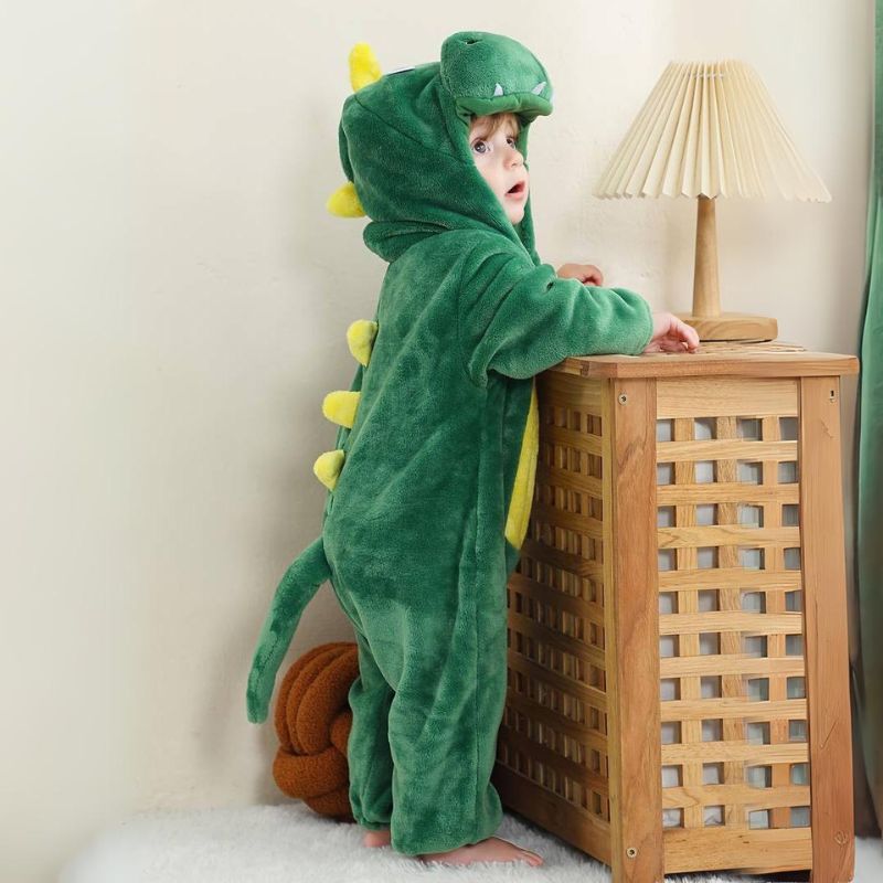 Baby Animal Overall | Hooded One-Piece | Cozy Winter Comfort