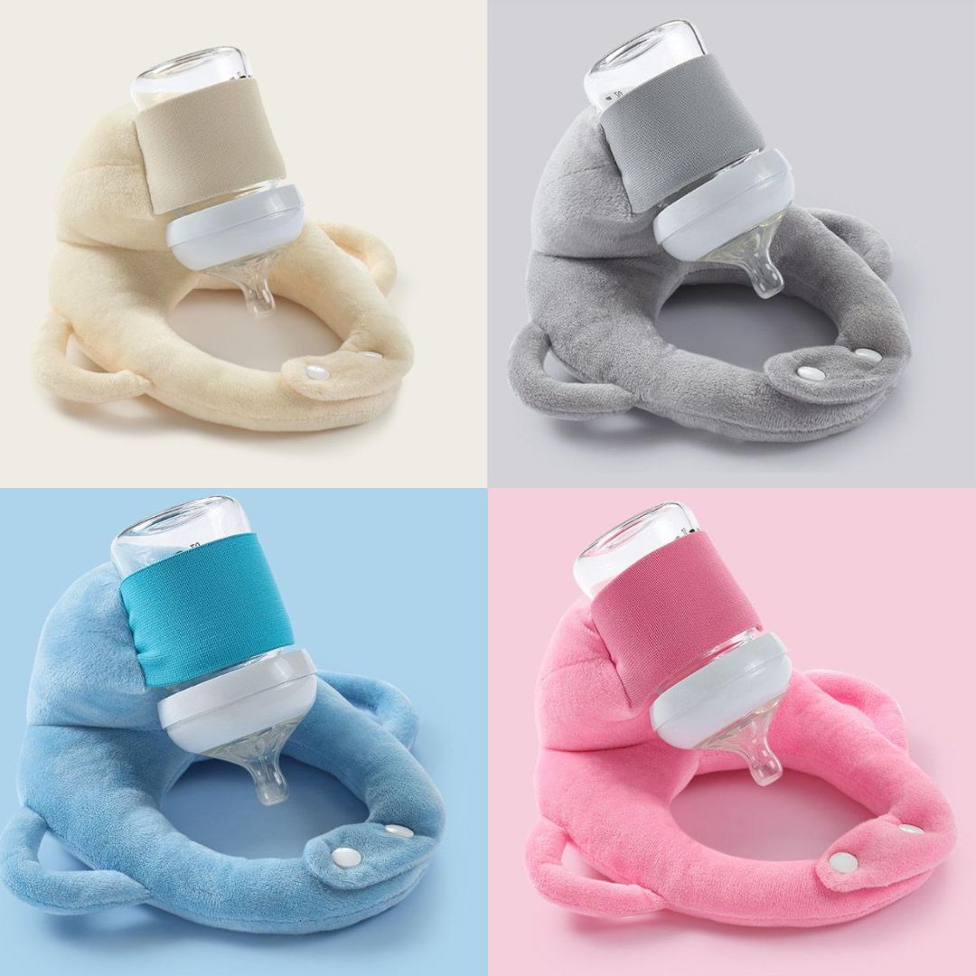 Baby Feeding Support Pillow | Breathable Mesh Fabric | Lightweight Nursing &amp; Bottle Feeding Aid