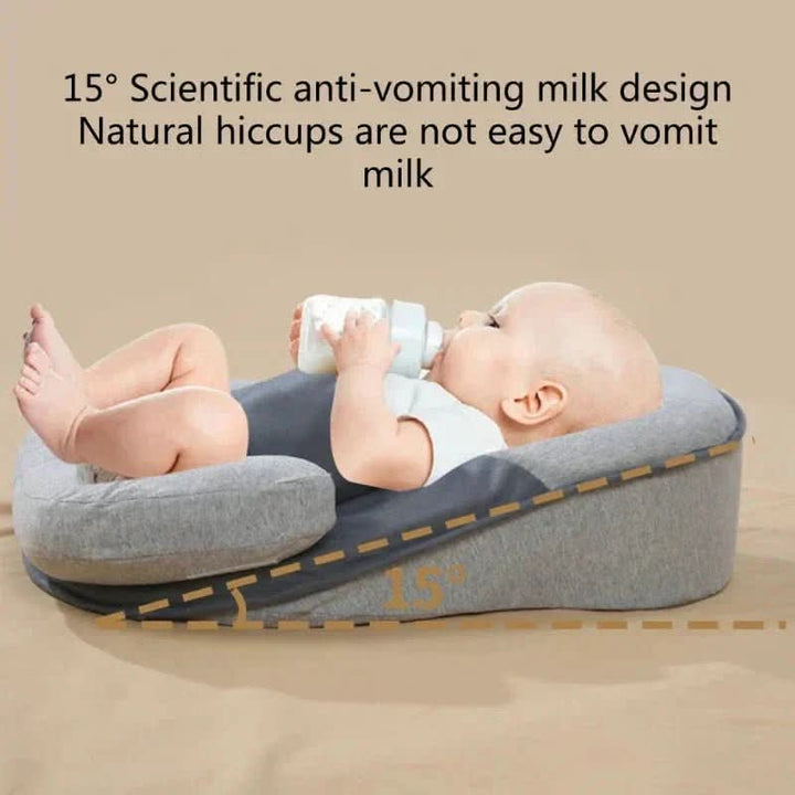 Baby Wedge Pillow | Ergonomic Incline Design | Soft Support Cushion | 0–12 Months