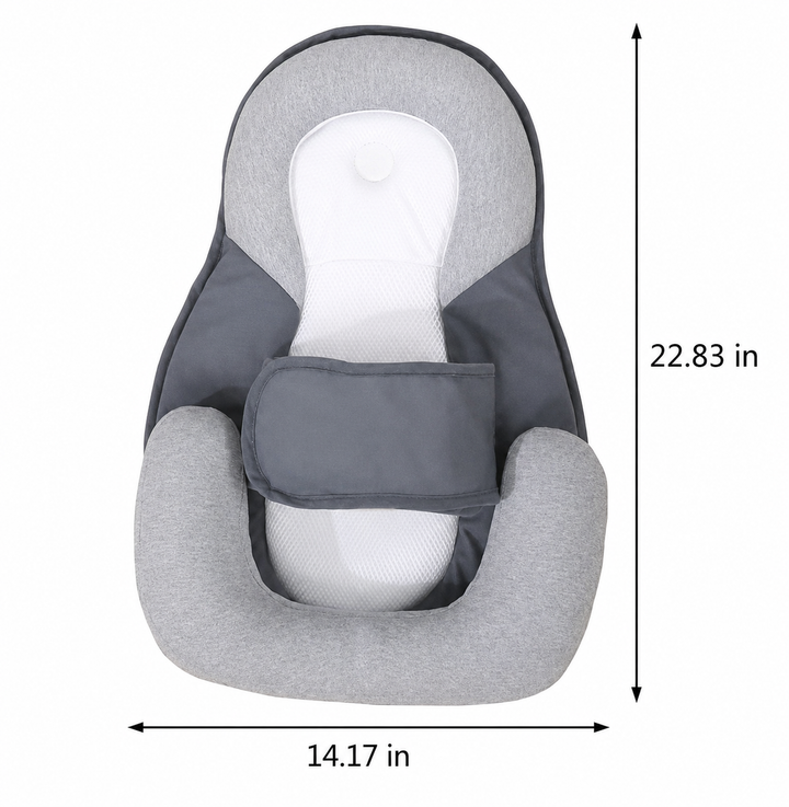 Baby Wedge Pillow | Ergonomic Incline Design | Soft Support Cushion | 0–12 Months