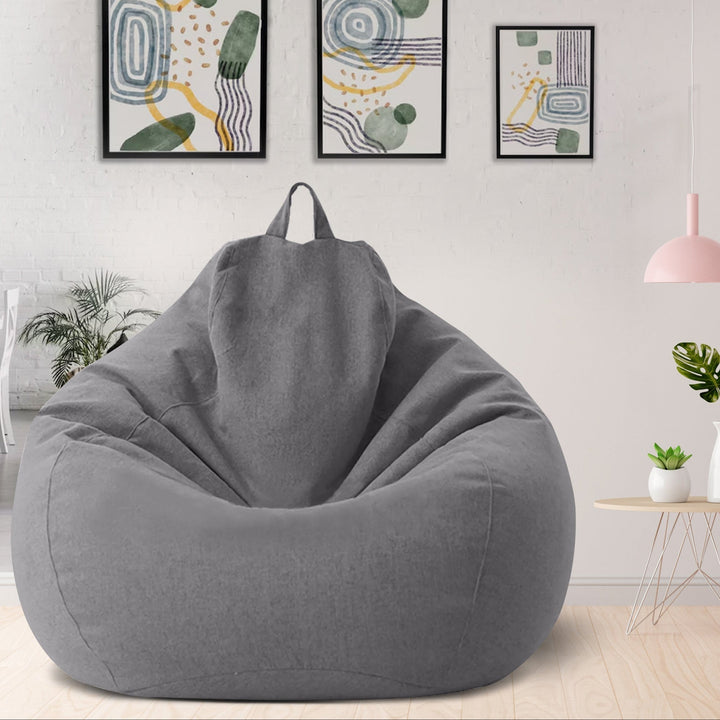 Bean Bag Chair Cover | Ergonomic Lounge Design | Polyester Fabric | 39.4 x 47.2 in