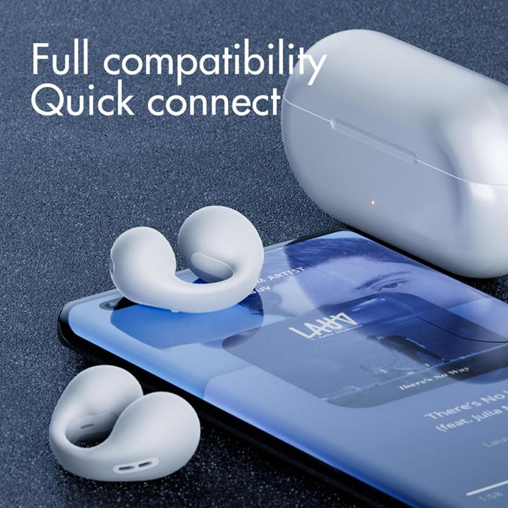 Bone Conduction Headphones | Open-Ear Design | Wireless Bluetooth Connectivity | Lightweight Fit