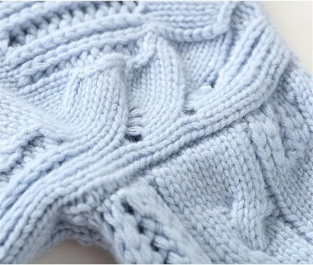 Charlotte - Women’s elegant turtleneck sweater with oversized cable knit