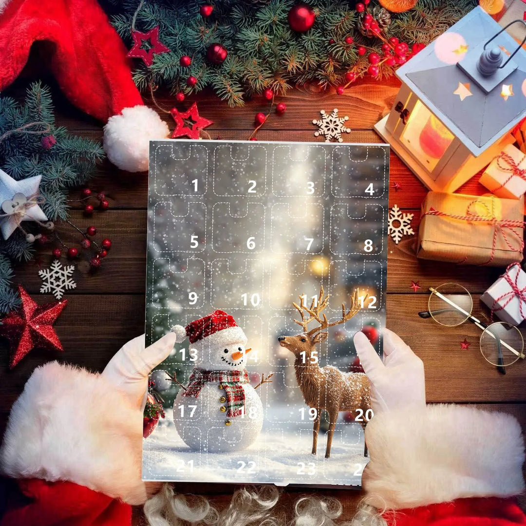 Christmas Advent Calendar | 24 Daily Surprises | Holiday Countdown Gift for Kids &amp; Adults