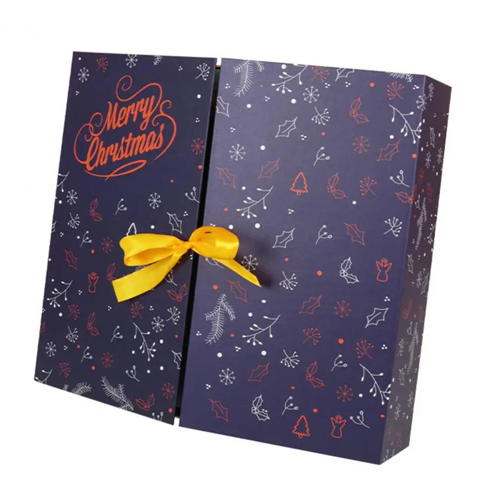 Christmas Advent Calendar | 24 Fillable Gift Boxes | DIY Holiday Countdown Display