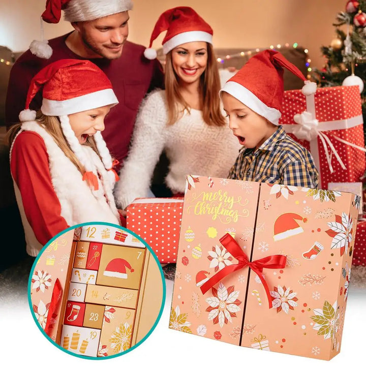 DIY Advent Calendar Box Set | 24 Empty Gift Boxes | Christmas Countdown Decoration