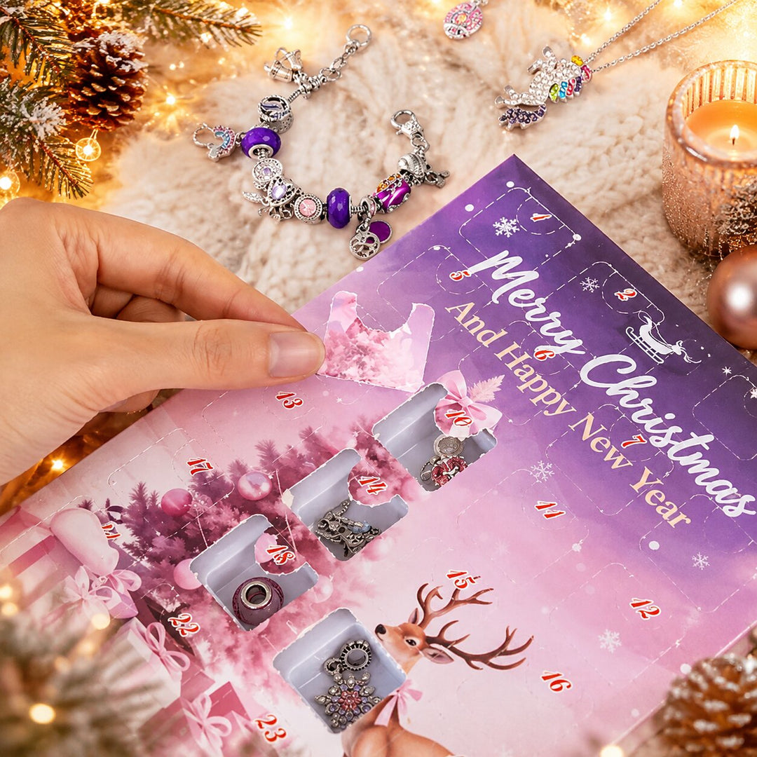 DIY Charm Bracelet Advent Calendar 2026 | 24 Jewelry-Making Surprises | Creative Holiday Countdown