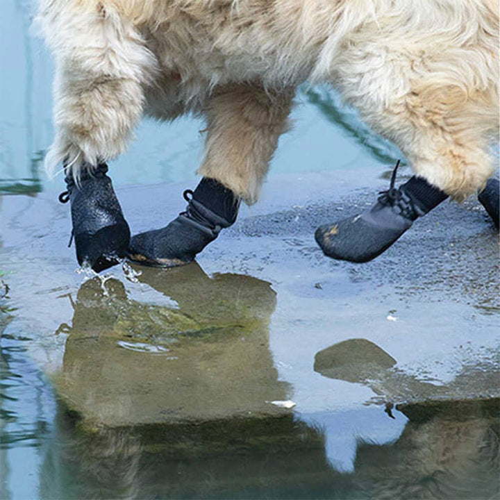 Dog Hiking Boots | Waterproof Rubber Soles, Breathable Fabric and Adjustable