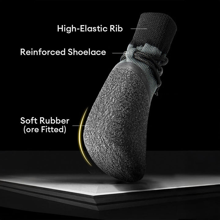 Dog Hiking Boots | Waterproof Rubber Soles, Breathable Fabric and Adjustable
