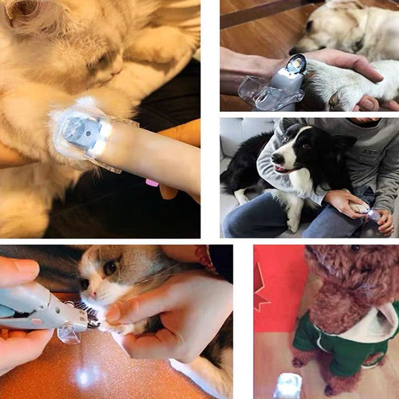 Pet Nail Clipper | Safety Sensor Guard | Precision Stainless Steel Blades