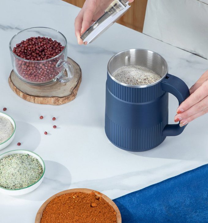 Electric Grain Mill | High-Speed Stainless Steel Grinder | Fine Flour &amp; Coffee Bean Processing
