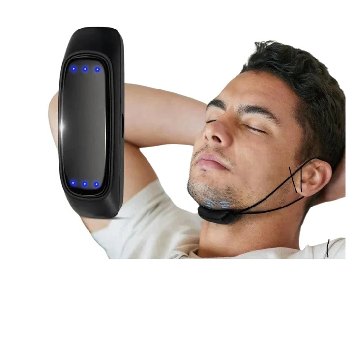 Electronic Anti-Snoring Device | EMS Pulse Vibration | Portable Design &amp; USB Rechargeable