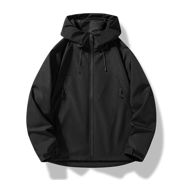 Hunter - Men's Waterproof Windproof Rain Jacket with Adjustable Hood