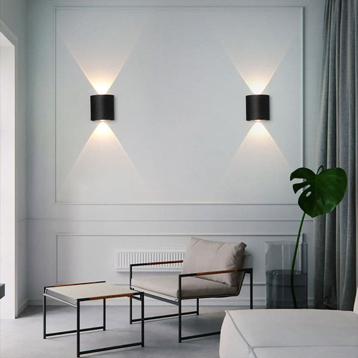 LED Outdoor Wall Light | Waterproof Aluminum Fixture | Modern Exterior Lighting
