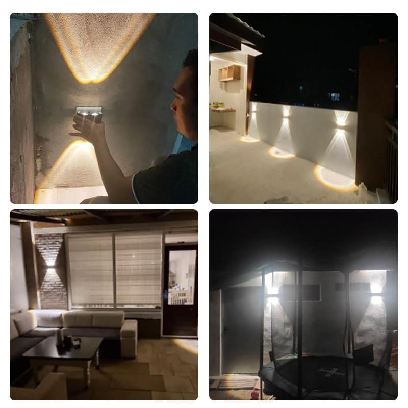 LED Outdoor Wall Light | Waterproof Aluminum Fixture | Modern Exterior Lighting