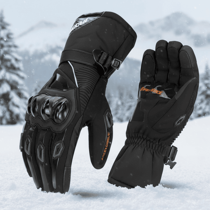 Motorcycle Gloves | Waterproof Insulated Design | Touchscreen Compatible