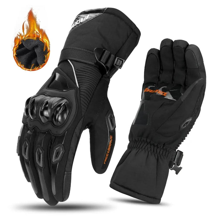Motorcycle Gloves | Waterproof Insulated Design | Touchscreen Compatible