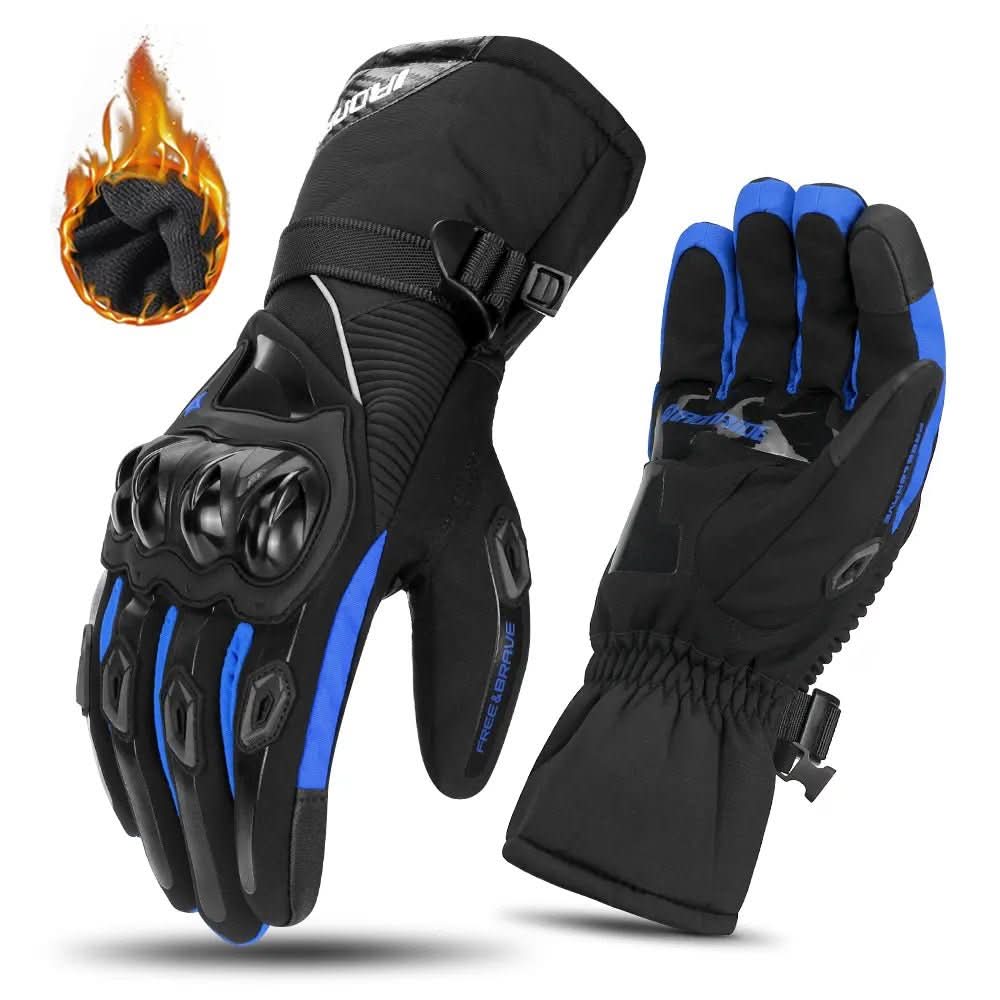 Motorcycle Gloves | Waterproof Insulated Design | Touchscreen Compatible