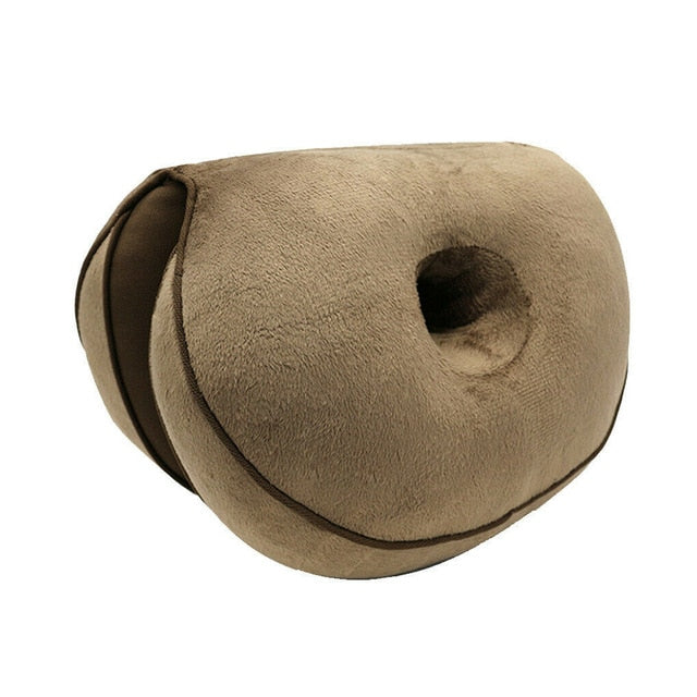 Orthopedic Seat Cushion | Coccyx Pressure Relief Memory Foam | Ergonomic Chair &amp; Car Seat Support