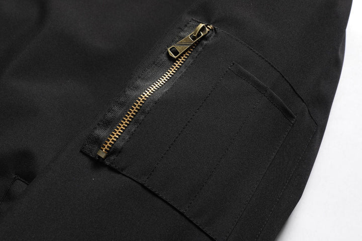 Owen - Men’s waterproof bomber jacket with hood and quilted lining for winter