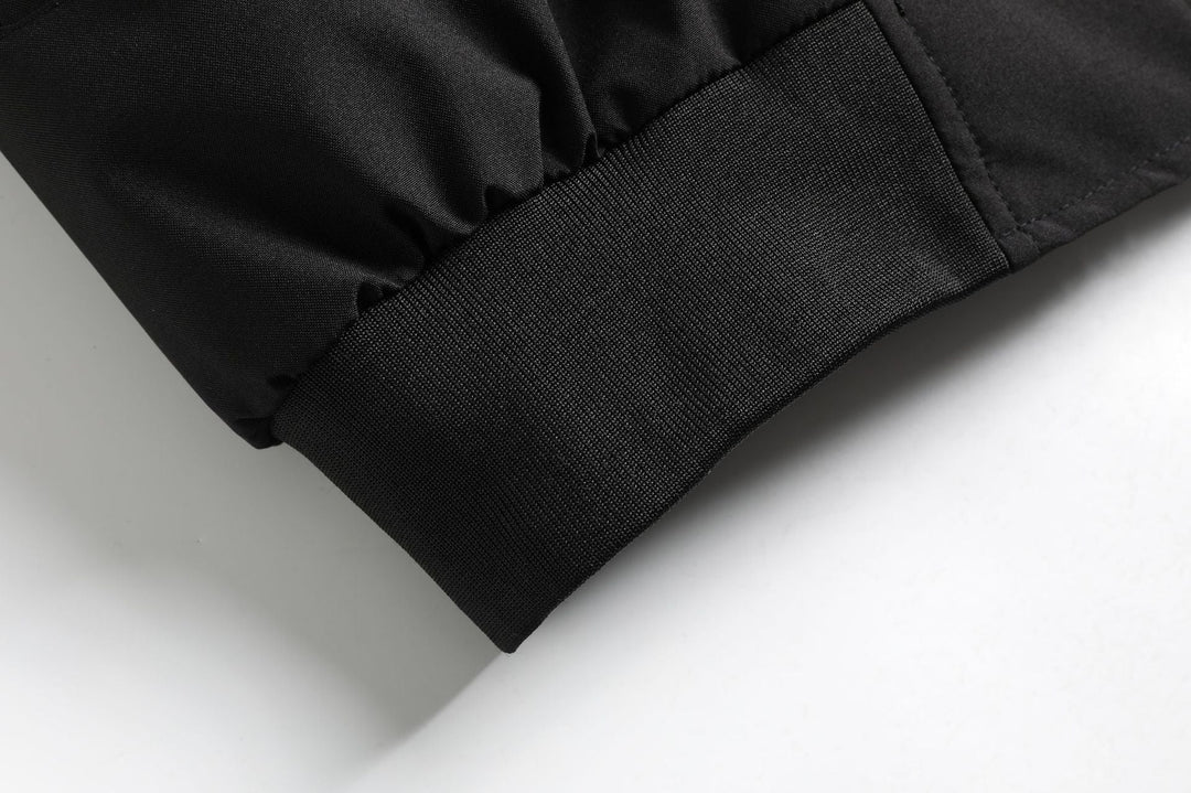 Owen - Men’s waterproof bomber jacket with hood and quilted lining for winter