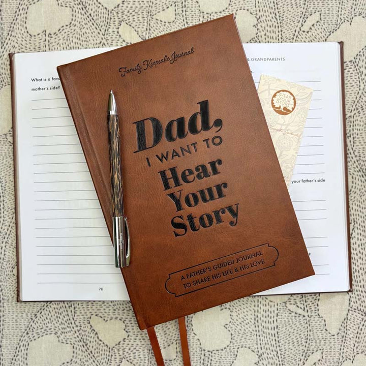 Parent Memory Journal Book | 250+ Guided Questions | Hardcover Keepsake Edition