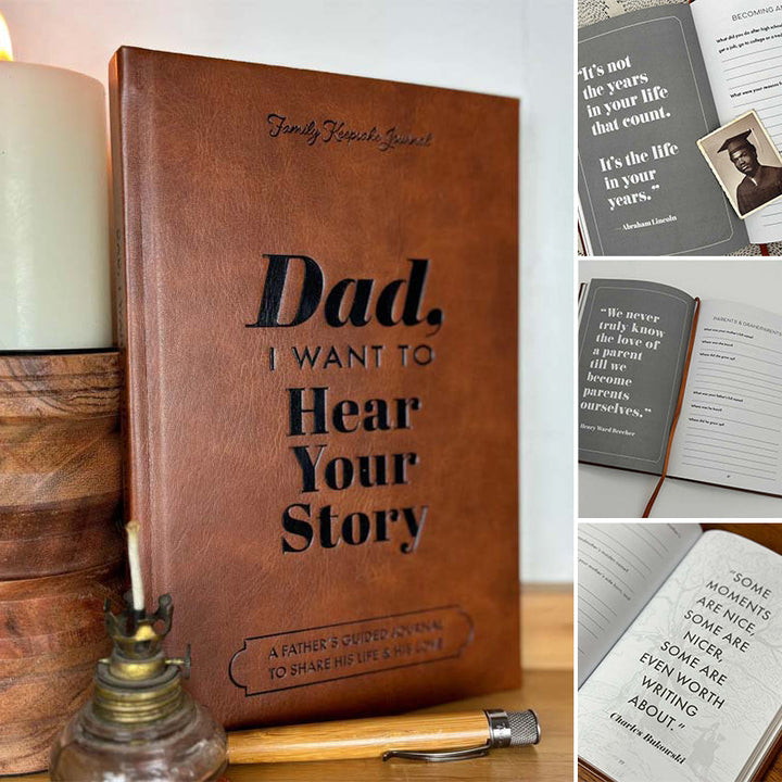 Parent Memory Journal Book | 250+ Guided Questions | Hardcover Keepsake Edition
