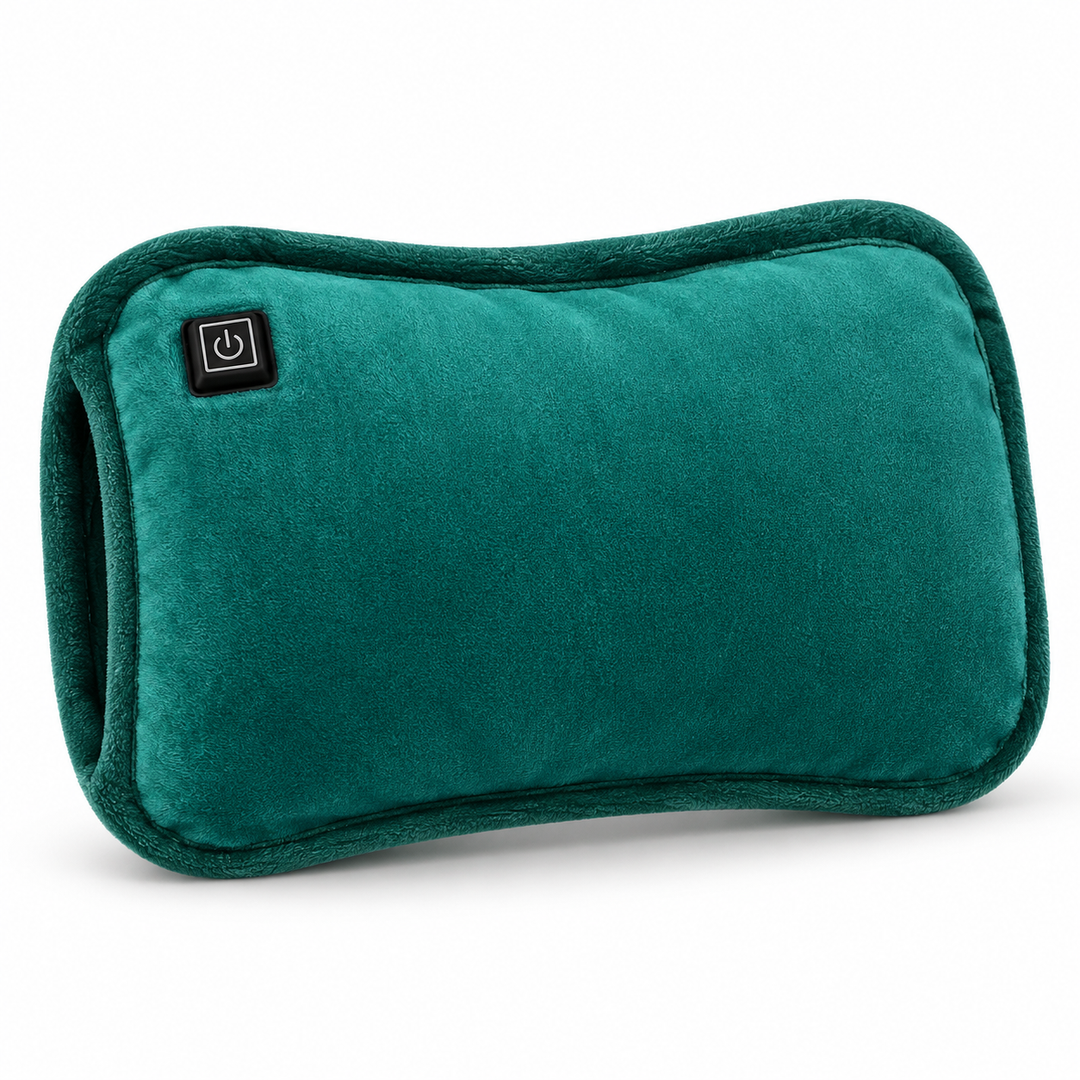 Portable Electric Heating Pad | USB Rechargeable | Compact Pillow-Style Warmer for Hands &amp; Abdomen