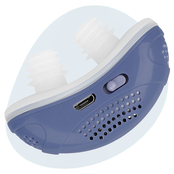Rechargeable Anti-Snoring Nasal Device | Compact Airflow Support | USB Powered | Travel-Friendly Design