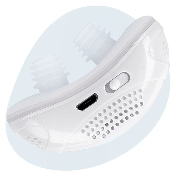 Rechargeable Anti-Snoring Nasal Device | Compact Airflow Support | USB Powered | Travel-Friendly Design