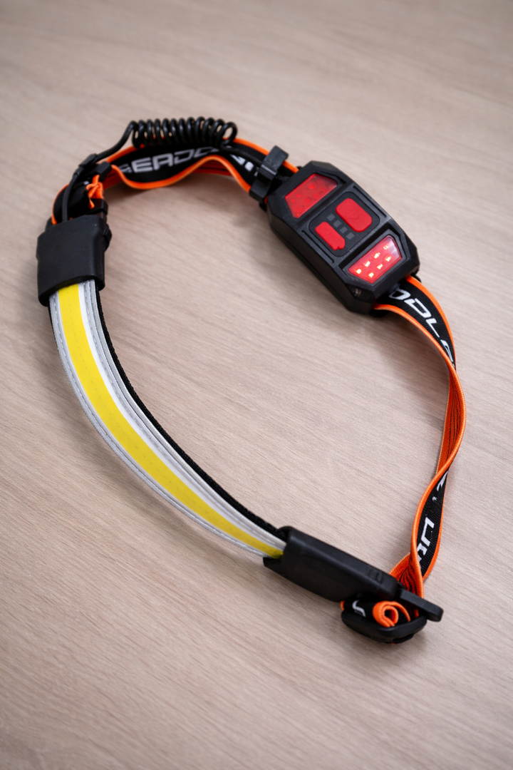 Rechargeable Headlamp | 1000 Lumens | 230° Wide Beam Waterproof LED Light 2-Pack