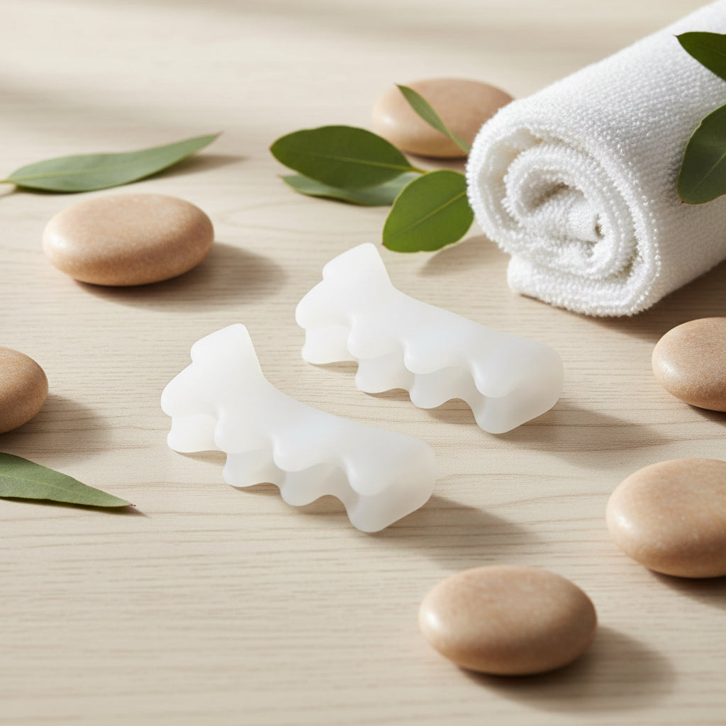 Silicone Toe Spacers | Natural Toe Alignment | Reusable Foot Comfort Separators