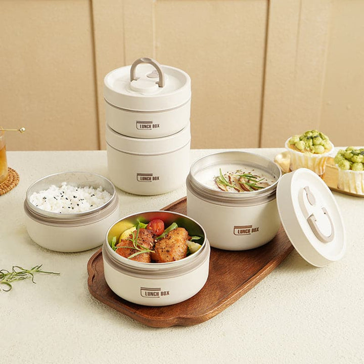 Thermal Lunch Box | Leakproof Stainless Steel Food Container