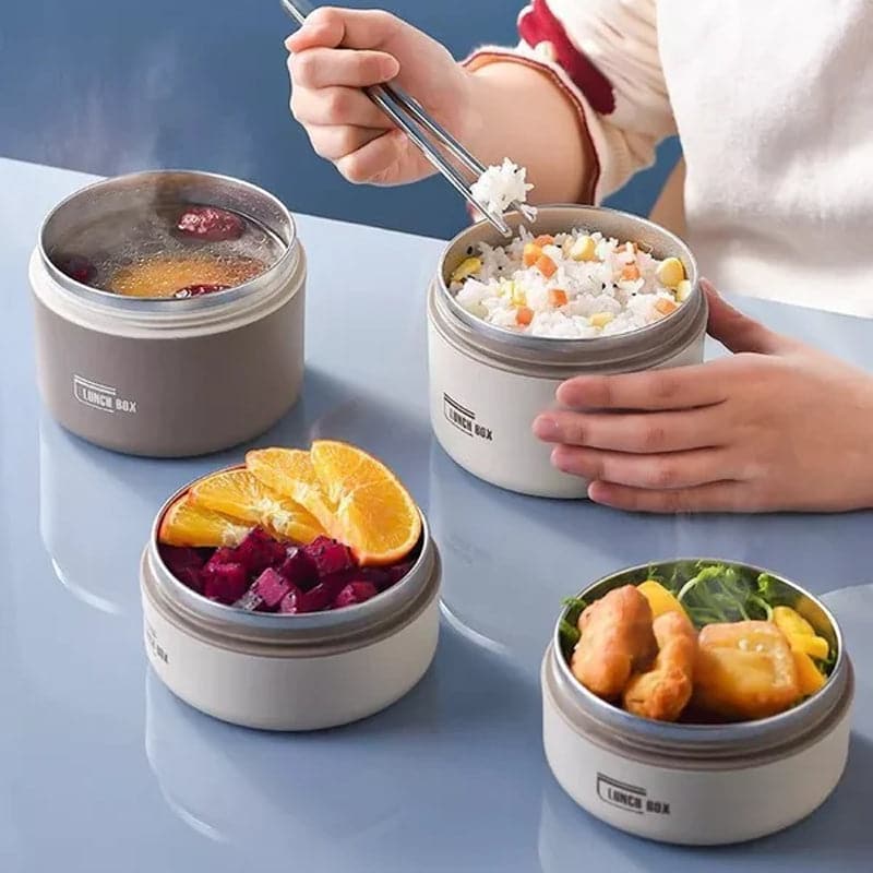 Thermal Lunch Box | Leakproof Stainless Steel Food Container