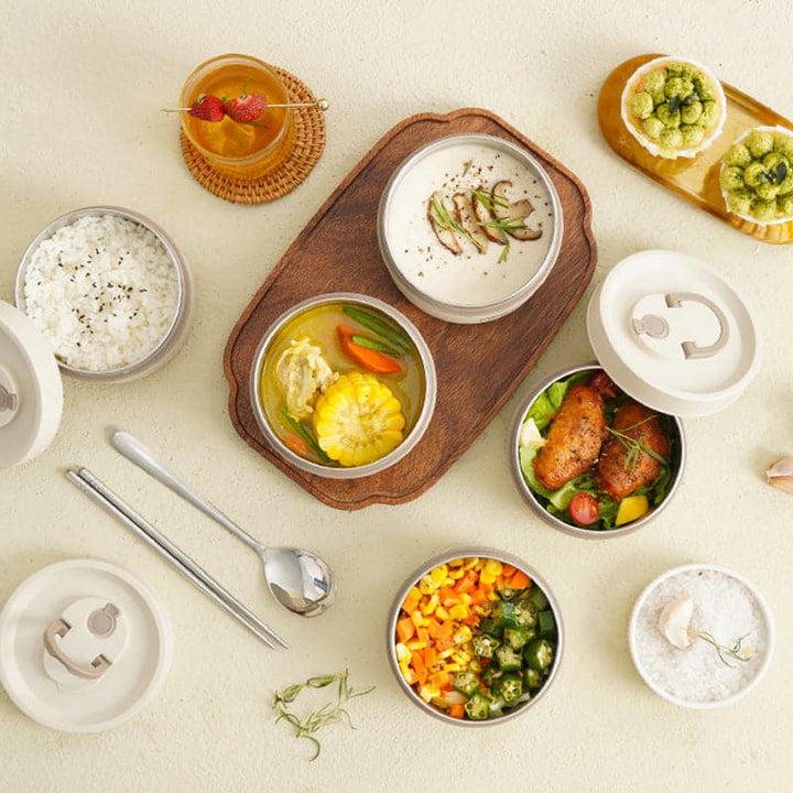 Thermal Lunch Box | Leakproof Stainless Steel Food Container