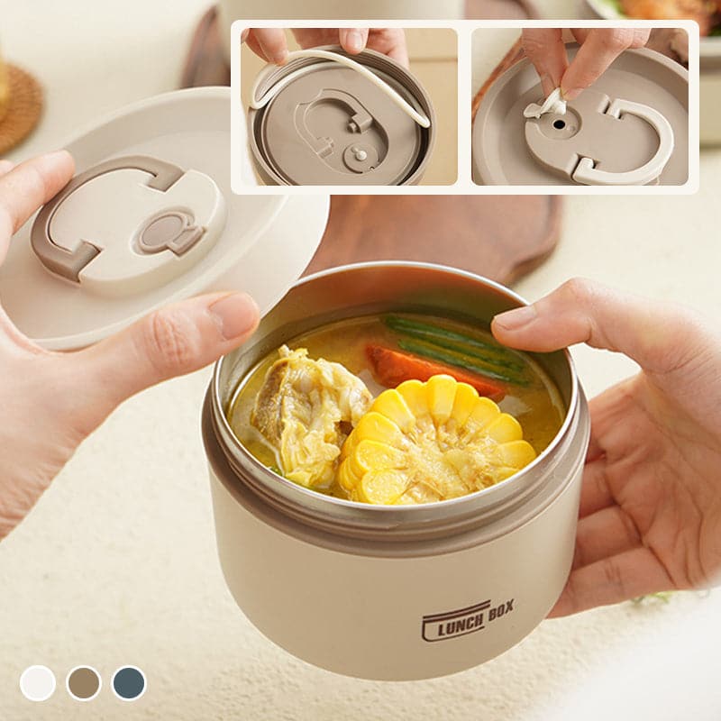 Thermal Lunch Box | Leakproof Stainless Steel Food Container