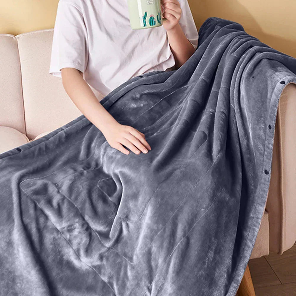 USB Heated Blanket with 3 Adjustable Heat Settings – 39 × 31 Inches