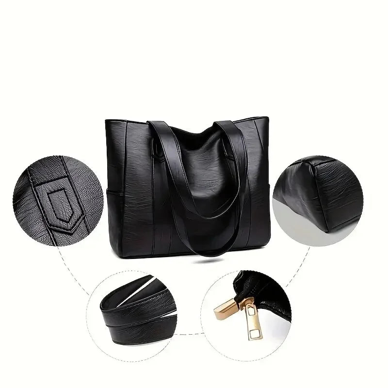 Women’s Shoulder Bag | Vintage-Inspired Design | Spacious Everyday Tote